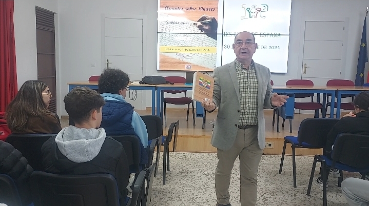 Charla Apuntes de Linares, Natalio Camarero