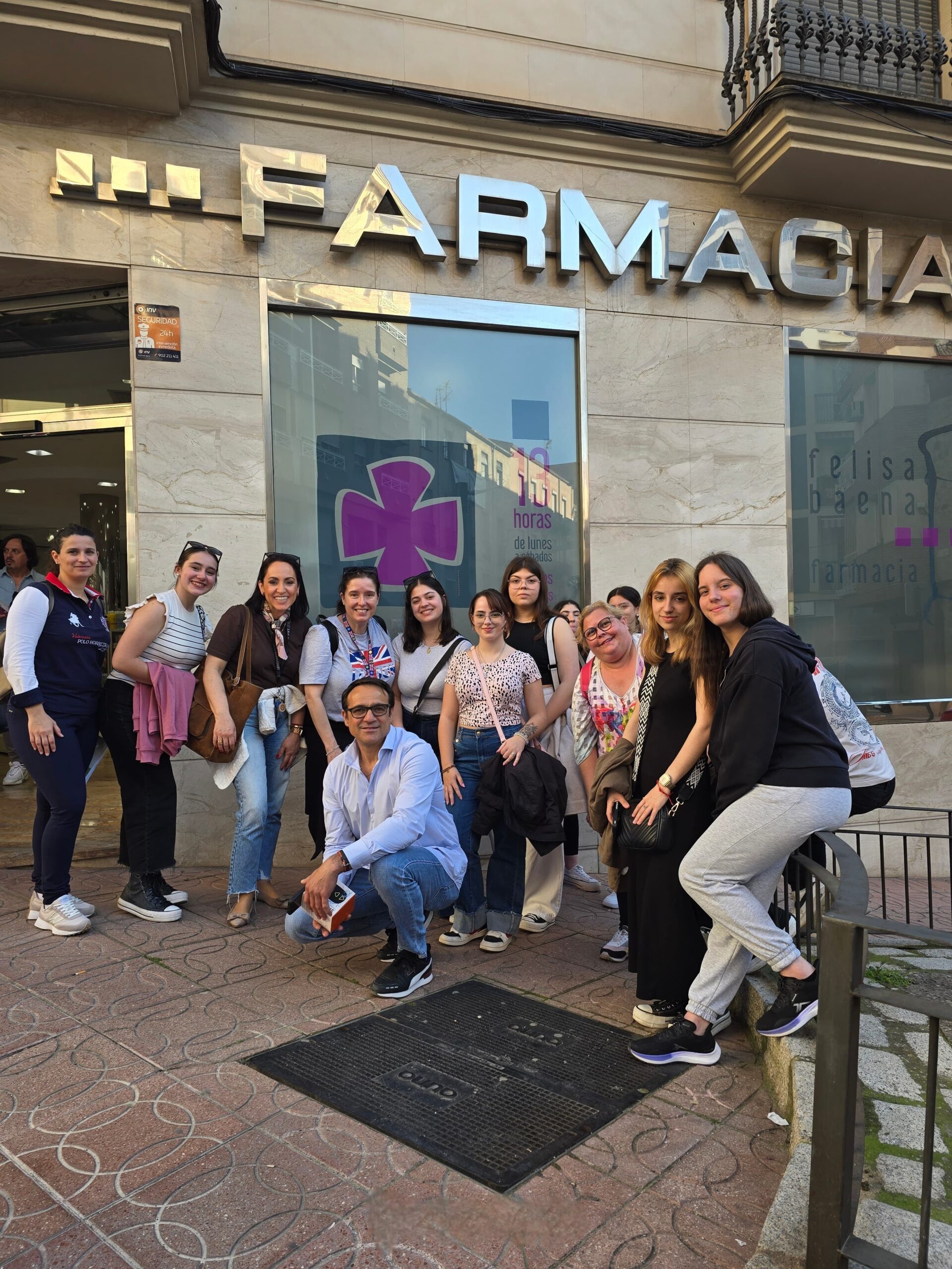 Explorando farmacias a pie